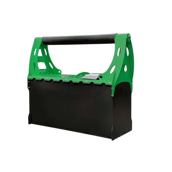 CLARK Engineering Mobile forestry machine diesel tank 950 l top in green with ADR approval