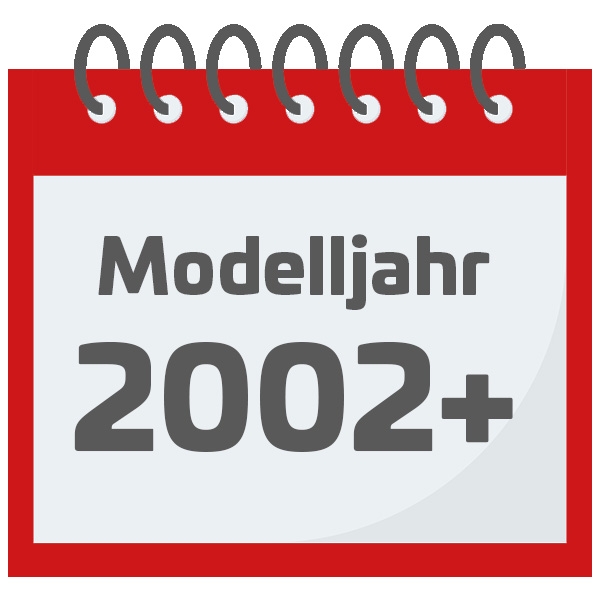 Model year 2002+