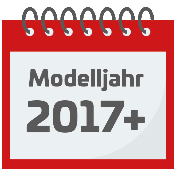 Model year 2017+