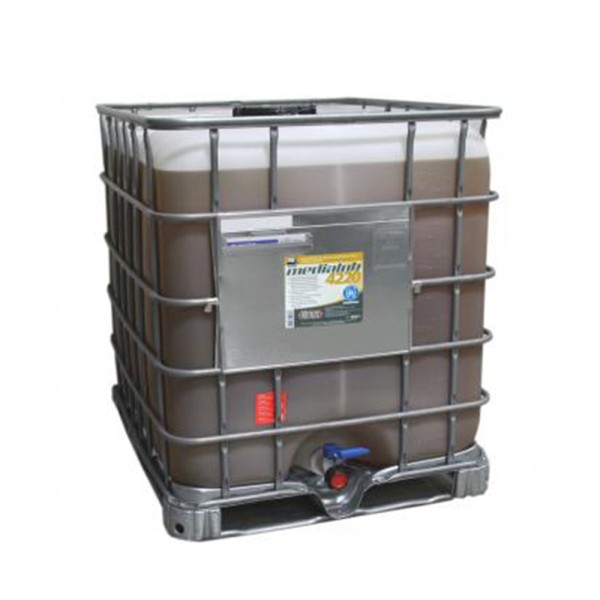 Medialub 4220 Bio chain oil for harvesters and grapple saws 1000l IBC container