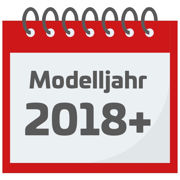 Model year 2018+