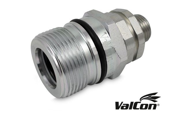 Valcon screw coupling series VC-HDS2 socket, BG2, CE hose connection 12-S external thread DN 10, size
