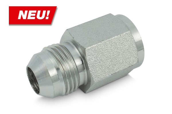 Douille réductrice 1/2-20 IT UNF x 7/16-20 AG JIC 37° fixe SAE070123, MS51534, 5-4TRMTXS