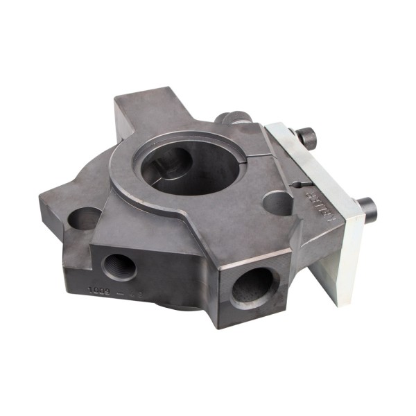 ROKE rotator flange INDEXATOR GV, G with hydraulic couplings standard