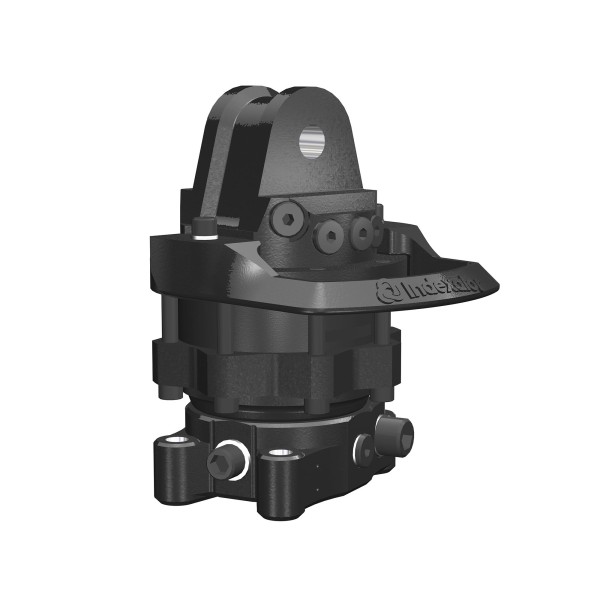 INDEXATOR grapple- Rotator GV 4-I mount at top pin 75/25 mm at bottom flange 4x17-173 mm