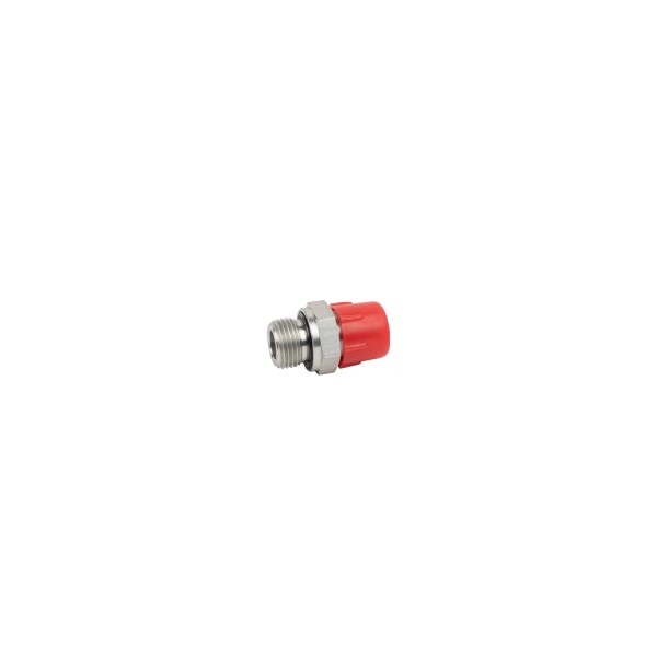 Screw-in adapter straight G 1/2-ED x 7/8 JIC, AxA (all SuperGrip I on cylinder side, SuperSaw 35