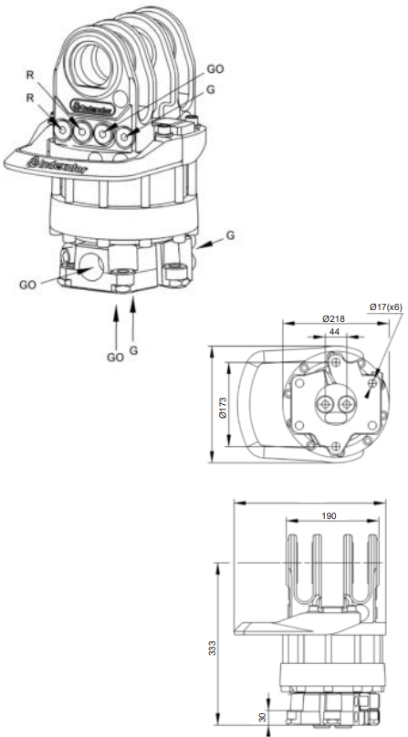 Rotator G141-Y-HD