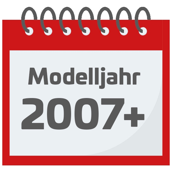 Model year 2007+
