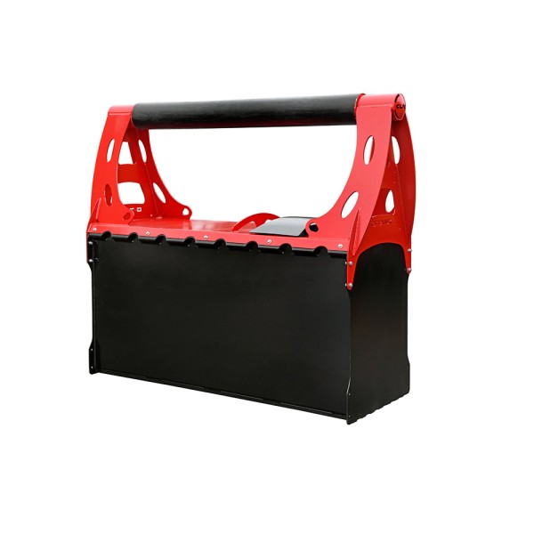 CLARK Engineering Mobile forestry machine diesel tank 950 l top in red with ADR approval