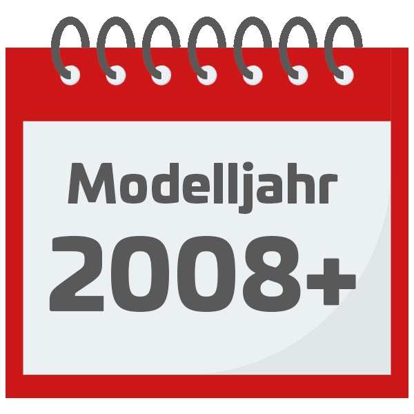 Model year 2008+